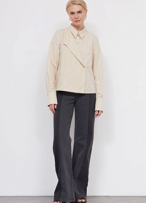 Блузка жен. 311129.03312.2200N Ваниль (2)