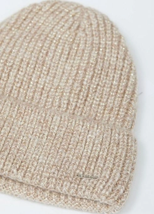 Шапка женская ZWH8335 029 бежевый  (1)