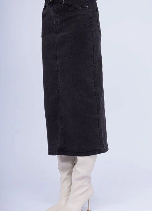 Юбка жен. 350106.26304.7700N Тёмно-серый  (4)