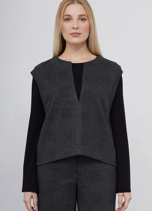  GRIOL. Жилет жен. 380020.6_313.7782P Серый GRIOL
