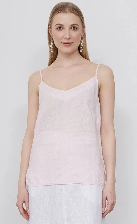 Топ льняной на бретелях GRIOL Топ льняной на бретелях GRIOL