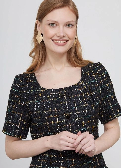 Платье жен. 368197.11312.8201P Черный  (4)