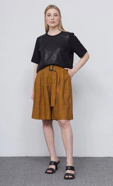 GRIOL. Шорты жен. 326835.37312.2694M Жёлто-синий GRIOL GRIOL. Шорты жен. 326835.37312.2694M Жёлто-синий