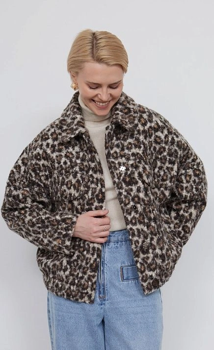  GRIOL. Куртка жен. 514648.11208.5901O Коричнево-молочный 