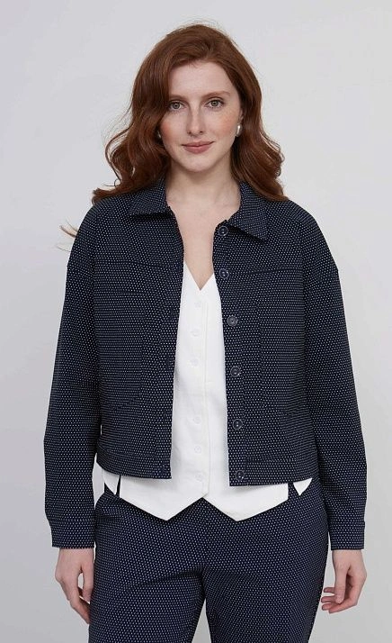  GRIOL. Жакет жен. 370078.03312.9602D Темно-синий 