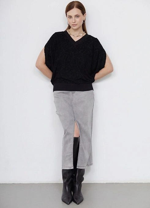 Джемпер жен. 311144.6_313.8200F Черный  (1)