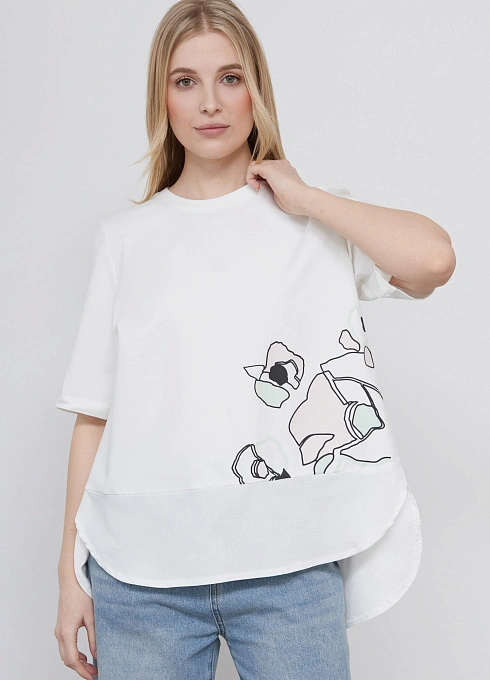  GRIOL. Джемпер жен. 311001К.03313.0707E молоко GRIOL