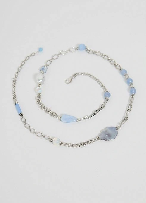  GRIOL. Колье С неба лей1 Голубой GRIOL