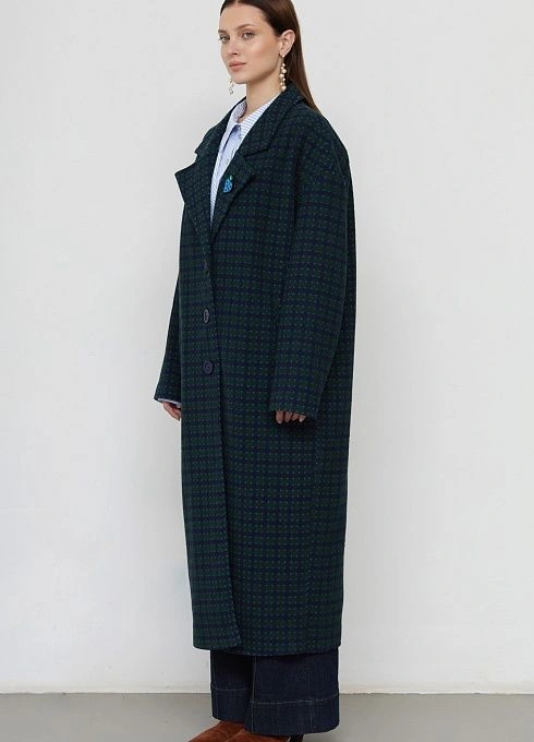 Жакет жен. 370086.03312.8829P зеленыйсиний  (4)