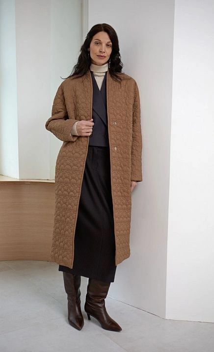  GRIOL. Пальто жен. 534528.11209.0900X Бежевый 