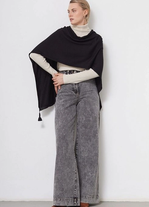  GRIOL. Шарф жен. 550007.33303.8200N Черный GRIOL