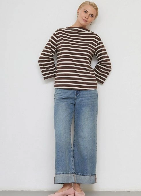 Джемпер жен. 311123.03313.1107S ВанильШоколад (2)