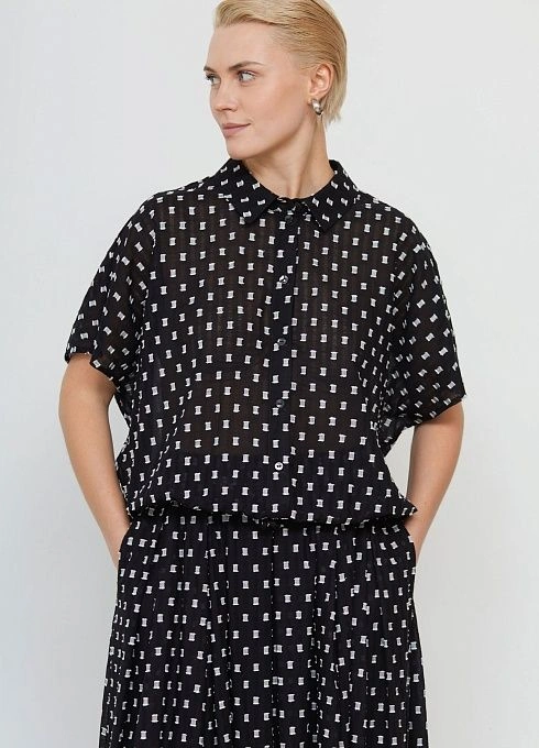 Блузка жен. 311111.03312.8207Q Чёрный (5)