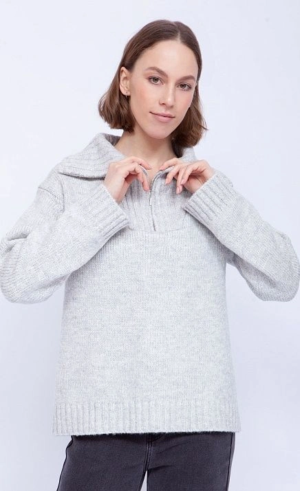 GRIOL. Джемпер жен. 310397.15303.8000N Светло-серый GRIOL GRIOL. Джемпер жен. 310397.15303.8000N Светло-серый
