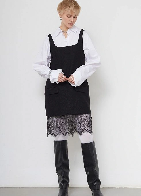  GRIOL. Сарафан жен. 348415.11312.8200L Чёрный GRIOL