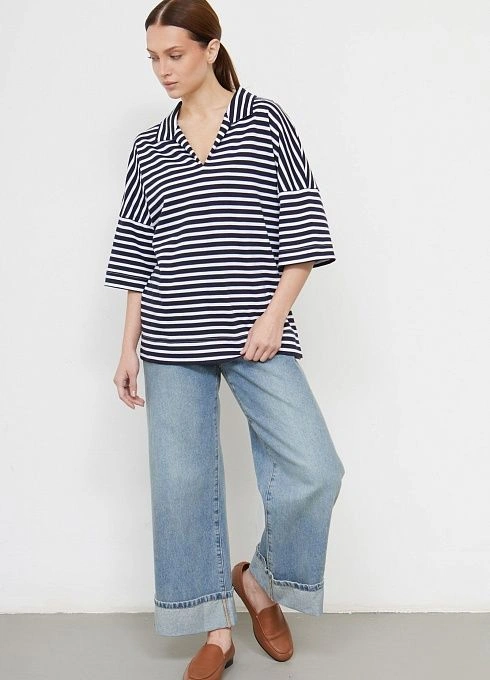 Джемпер жен. 310783.6_313.0298S Бело-синий (2)