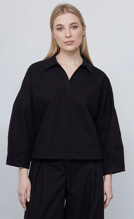 Рубашка оверсайз из хлопка GRIOL