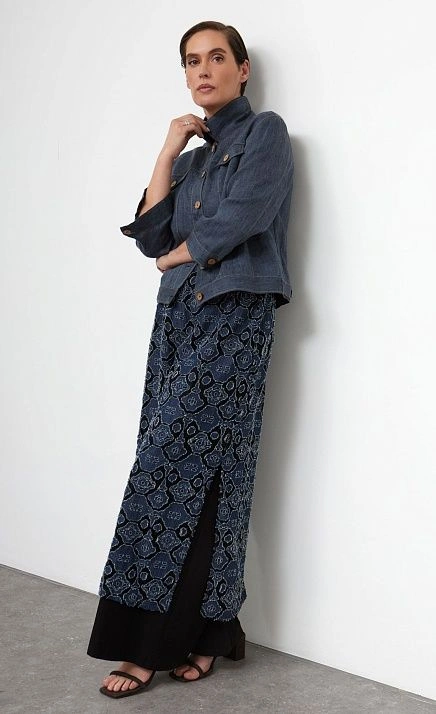  GRIOL. Юбка жен. 350085.03312.8582Y Синий 