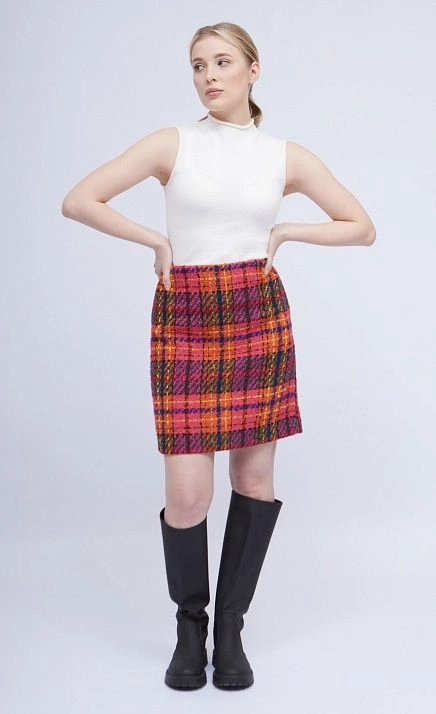  GRIOL. Юбка жен. 350053.03312.7261P Розово-рыжий 