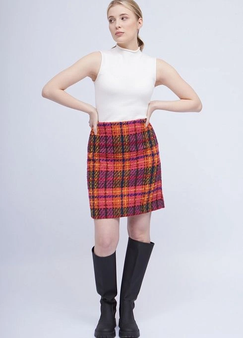  GRIOL. Юбка жен. 350053.03312.7261P Розово-рыжий GRIOL