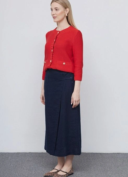 Юбка жен. 358252.37312.9900N Т. синий  (3)