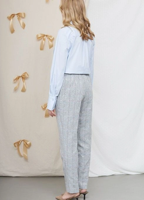 Брюки жен. 327682Б.11312.0886P Серо-коричневый  (5)