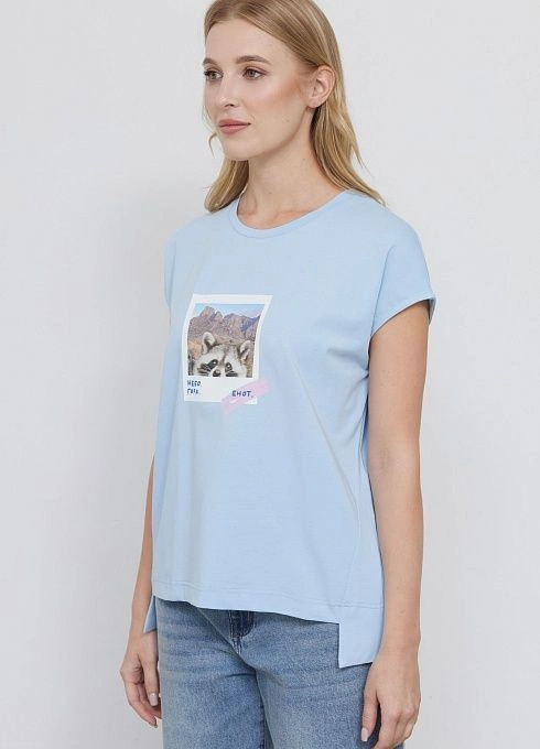 Джемпер жен. 310954.03313.1600E Голубой  (4)