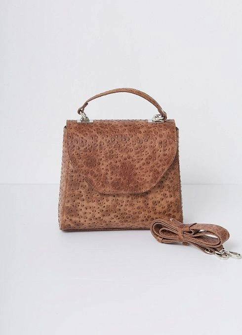 Сумка жен. 30024 Бежевыйкоричнневый (2)