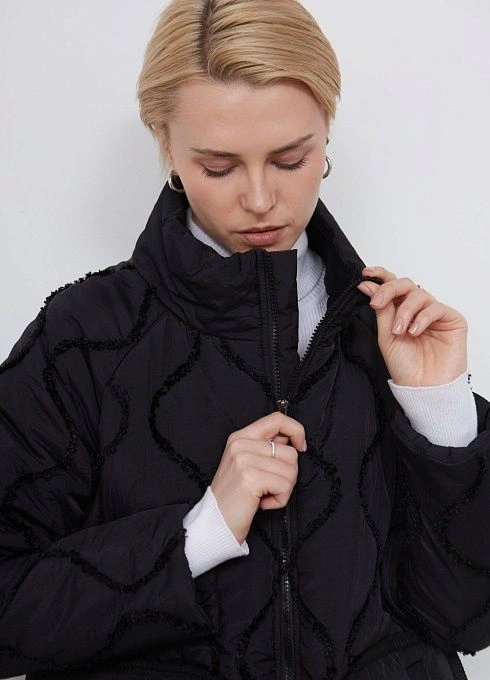 Полупальто жен. 514597.11208.8200N Черный (8)