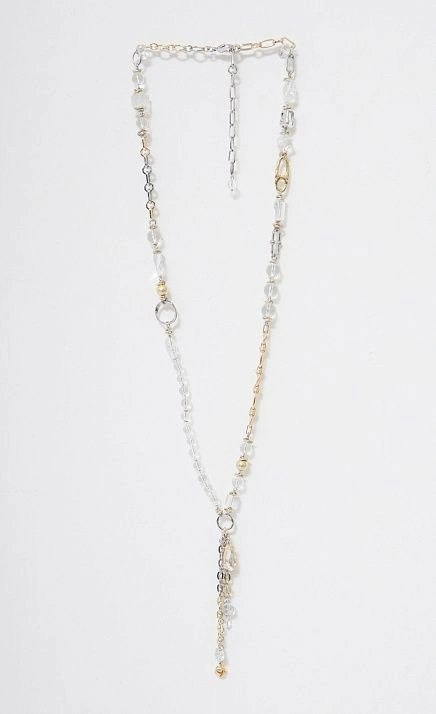  GRIOL. Колье Игристое 3 Прозрачный 