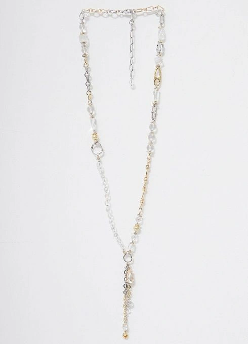  GRIOL. Колье Игристое 3 Прозрачный GRIOL