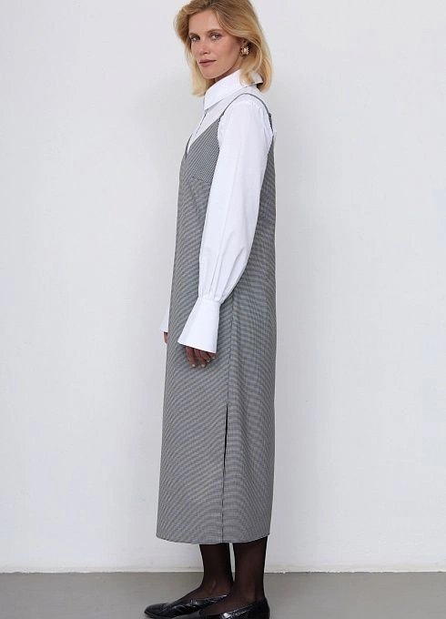 Платье жен. 368397.11312.8202Z Чёрно-белый  (5)