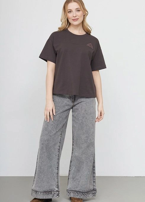 Джемпер жен. 310850ОТ.6_313.1100N шоколадный  (2)