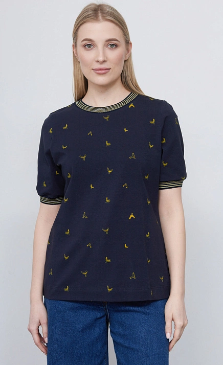  GRIOL. Джемпер жен. 311058.6_313.9531A Тёмно-синий 