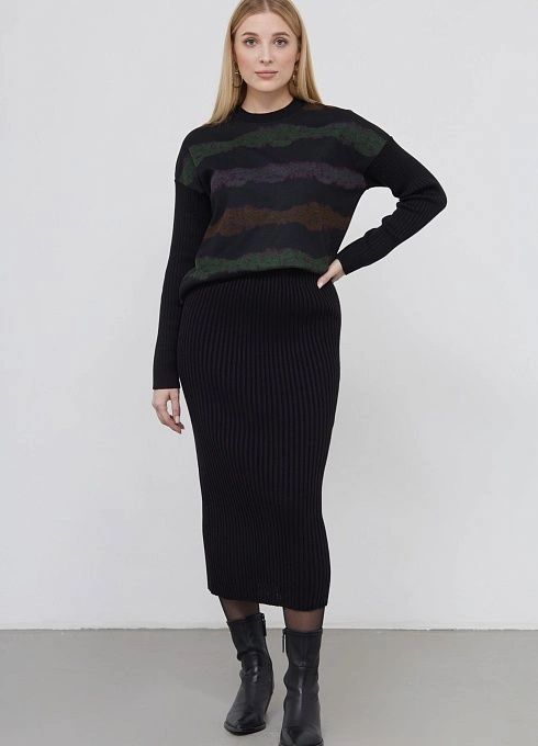  GRIOL. Юбка жен. 350115.02303.8200N Чёрный GRIOL