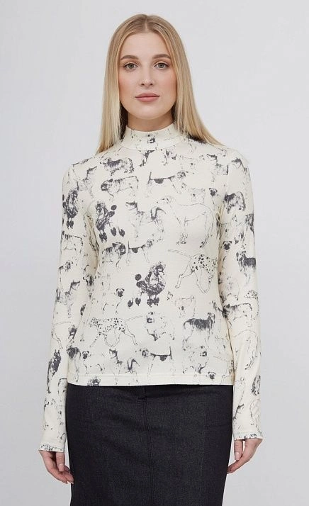 GRIOL. Джемпер жен. 311080.03313.0777А Молоко GRIOL GRIOL. Джемпер жен. 311080.03313.0777А Молоко