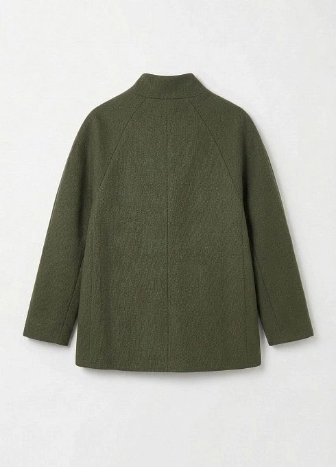 Полупальто жен. 524530.11208.3500N Темно-зеленый (2)