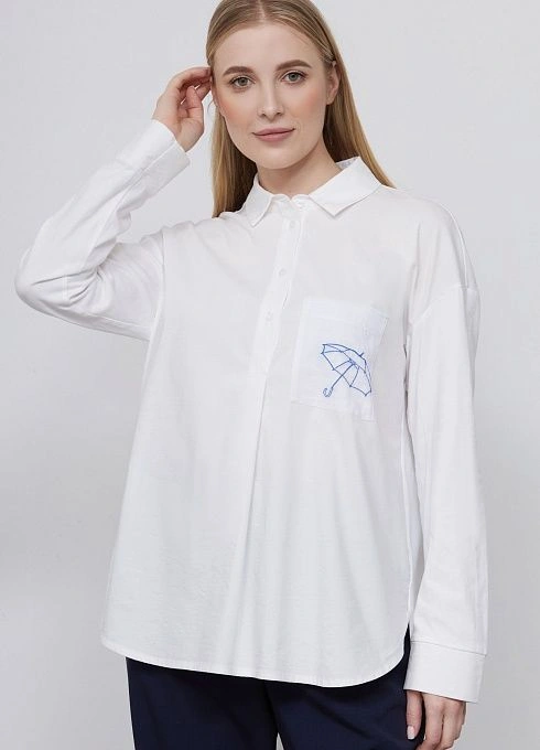 Рубашка комбинированная GRIOL