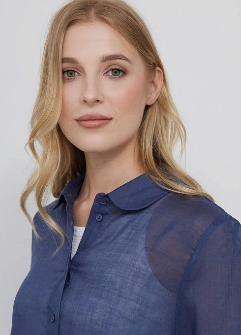 Блузка жен. 310970УКБ.03312.8400N Индиго  (6)