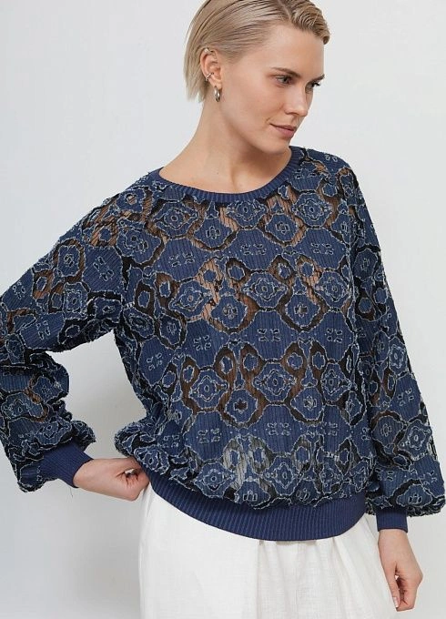 Джемпер жен. 310903Т.03312.9582Y Деним (6)
