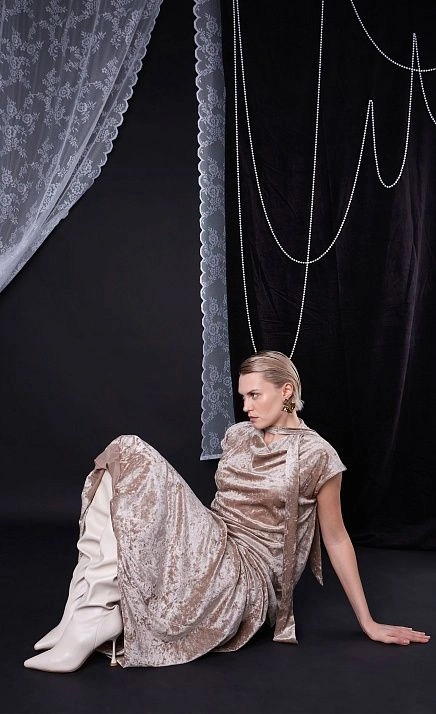  GRIOL. Юбка жен. 350069УД.6_313.0300N Бежевый 