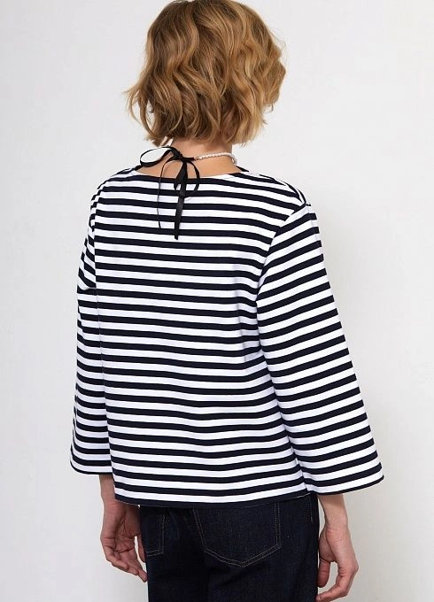 Джемпер жен. 311123.6_313.0298S Бело-синий (3)