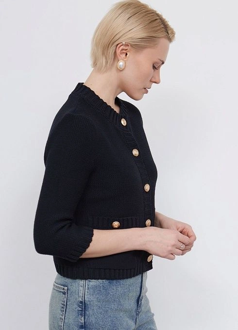 Жакет жен. 370229.15303.9600N Темно-синий (4)