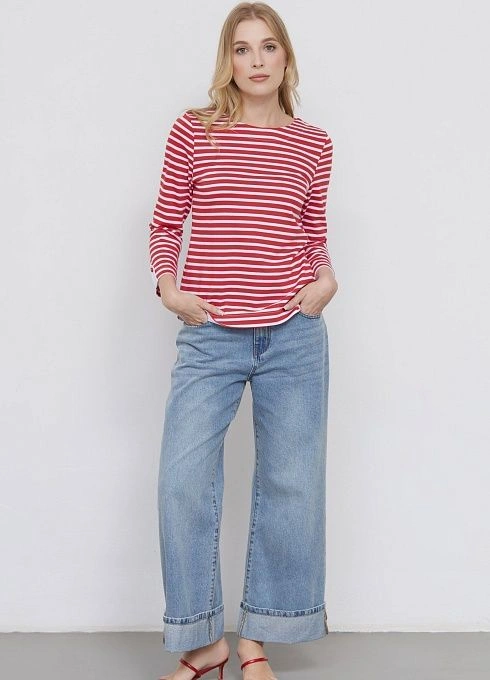 Джемпер жен. 311034УКР.6_313.0245S Бело-красный  (2)