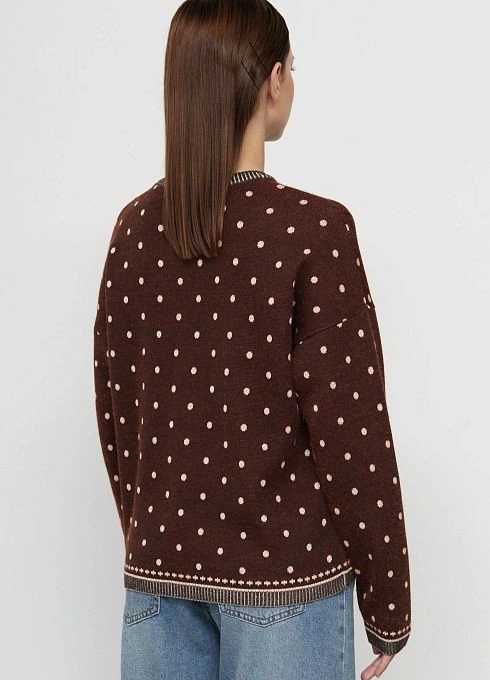 Джемпер жен. 310464.33303.0359D Коричневый (2)