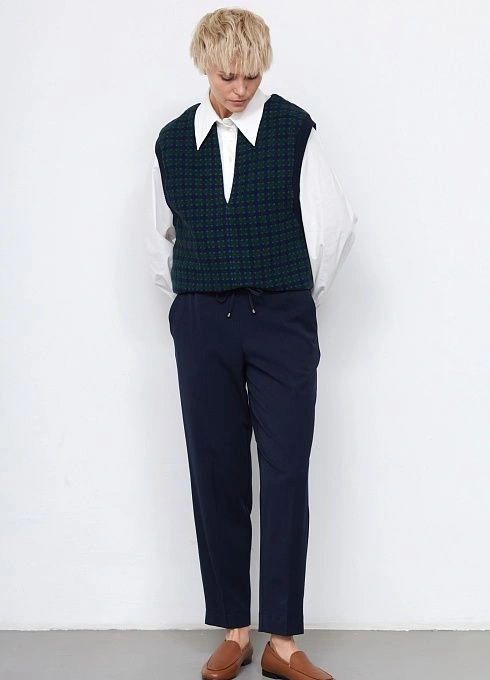 Брюки жен. 320178.09312.9600N Тёмно-синий  (4)