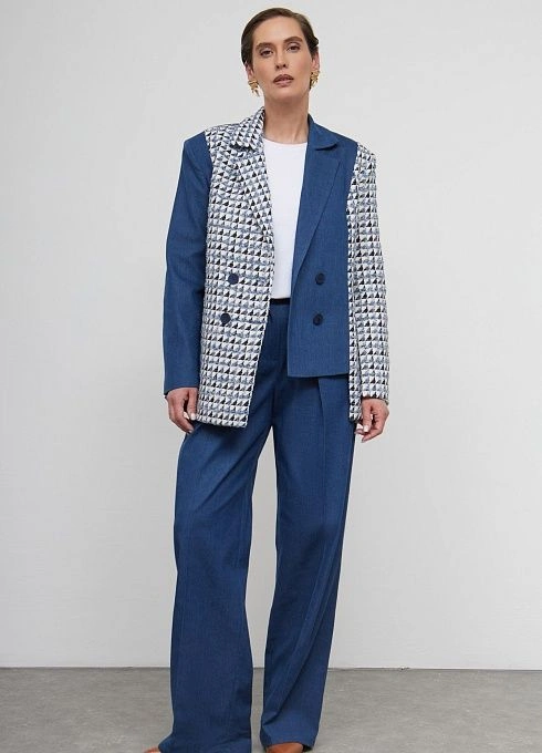 Брюки жен. 324342А.11312.8400N Деним (4)