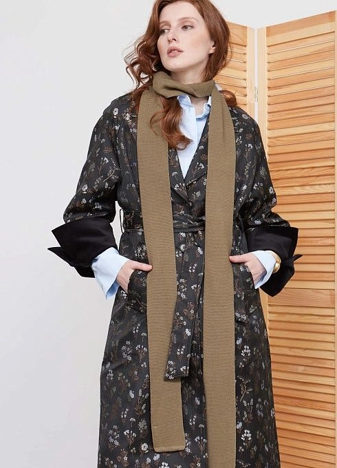  GRIOL. Шарф жен. 550002.33303.3700N Хаки GRIOL