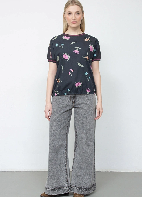  GRIOL. Джемпер жен. 311030.6_313.8101F Темно-серый GRIOL