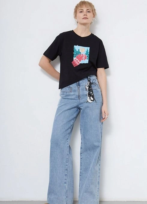 Брелок Новогоднее 1 Черный (2)